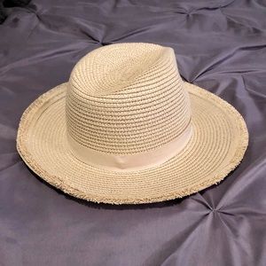 Cream fedora